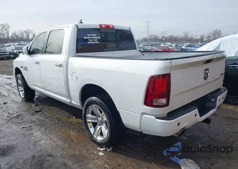 2013 Ram 1500 Sport z USA, uszkodzony, nr VIN 1C6RR7MT2DS714563
